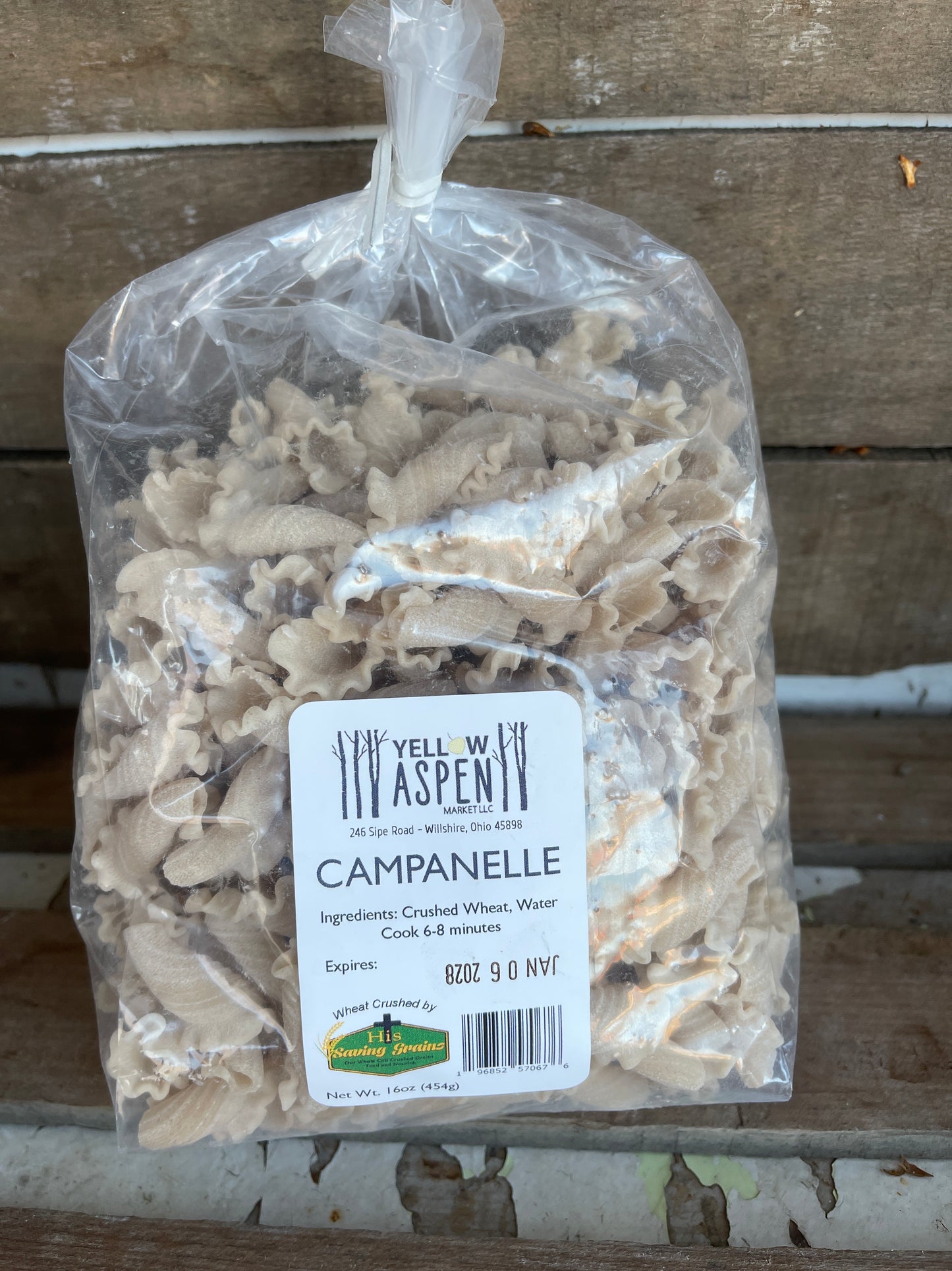 His Saving Grains Campanelle Pasta