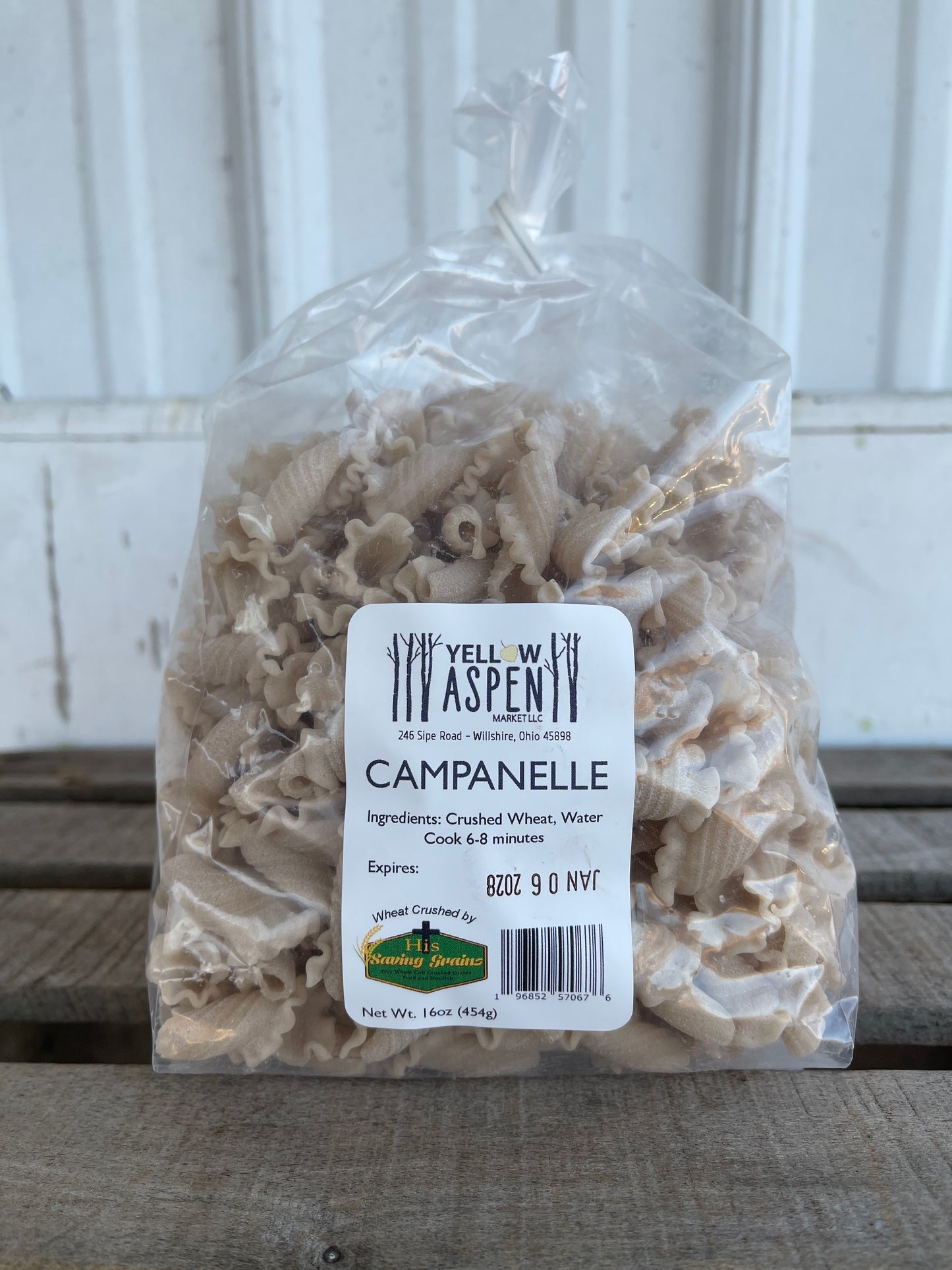 His Saving Grains Campanelle Pasta