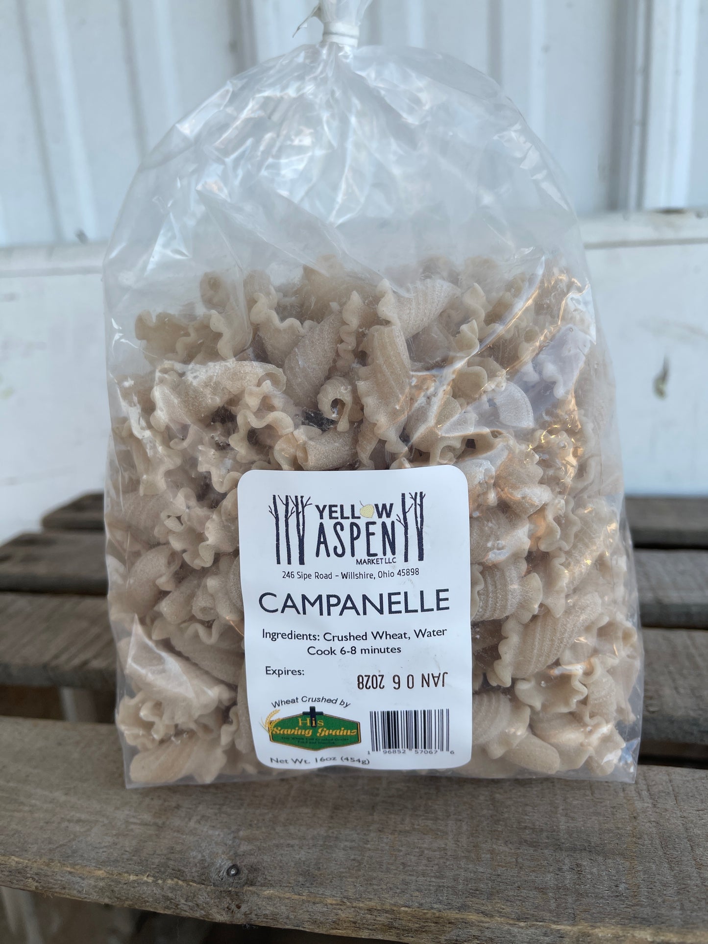 His Saving Grains Campanelle Pasta
