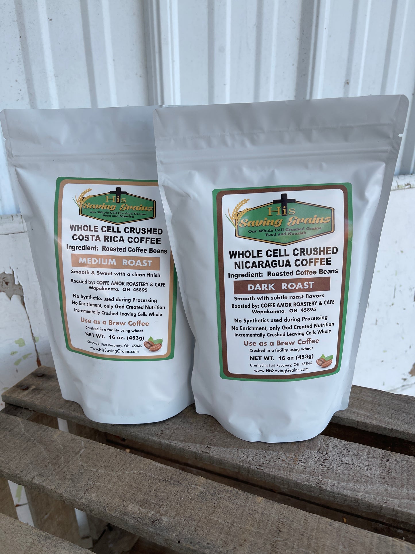 His Saving Grains Nicaraguan Coffee: Dark Roast