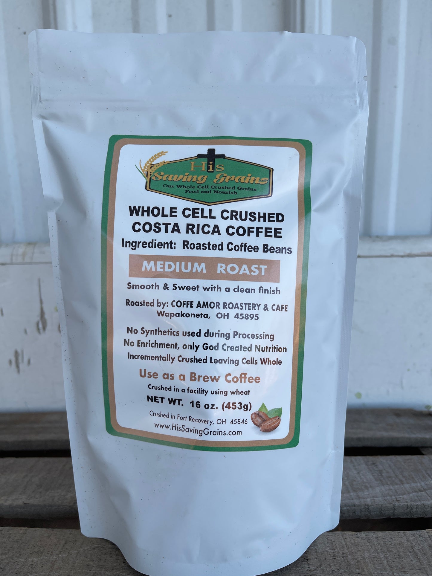 His Saving Grains Costa Rican Coffee: Medium Roast
