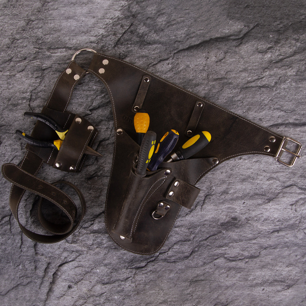 Leather Garden Tool Belt