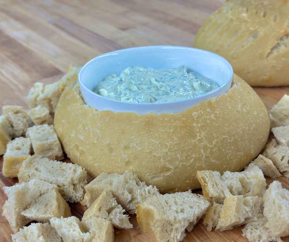 Sourdough Bread Bowl & Dip - $19.99