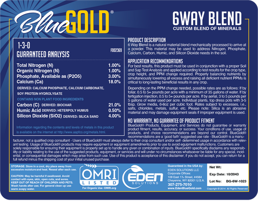 Blue Gold 6WAY Blend