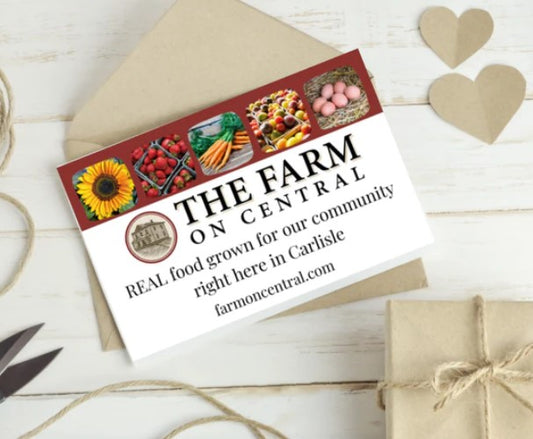 Farm on Central In Shop Gift Card