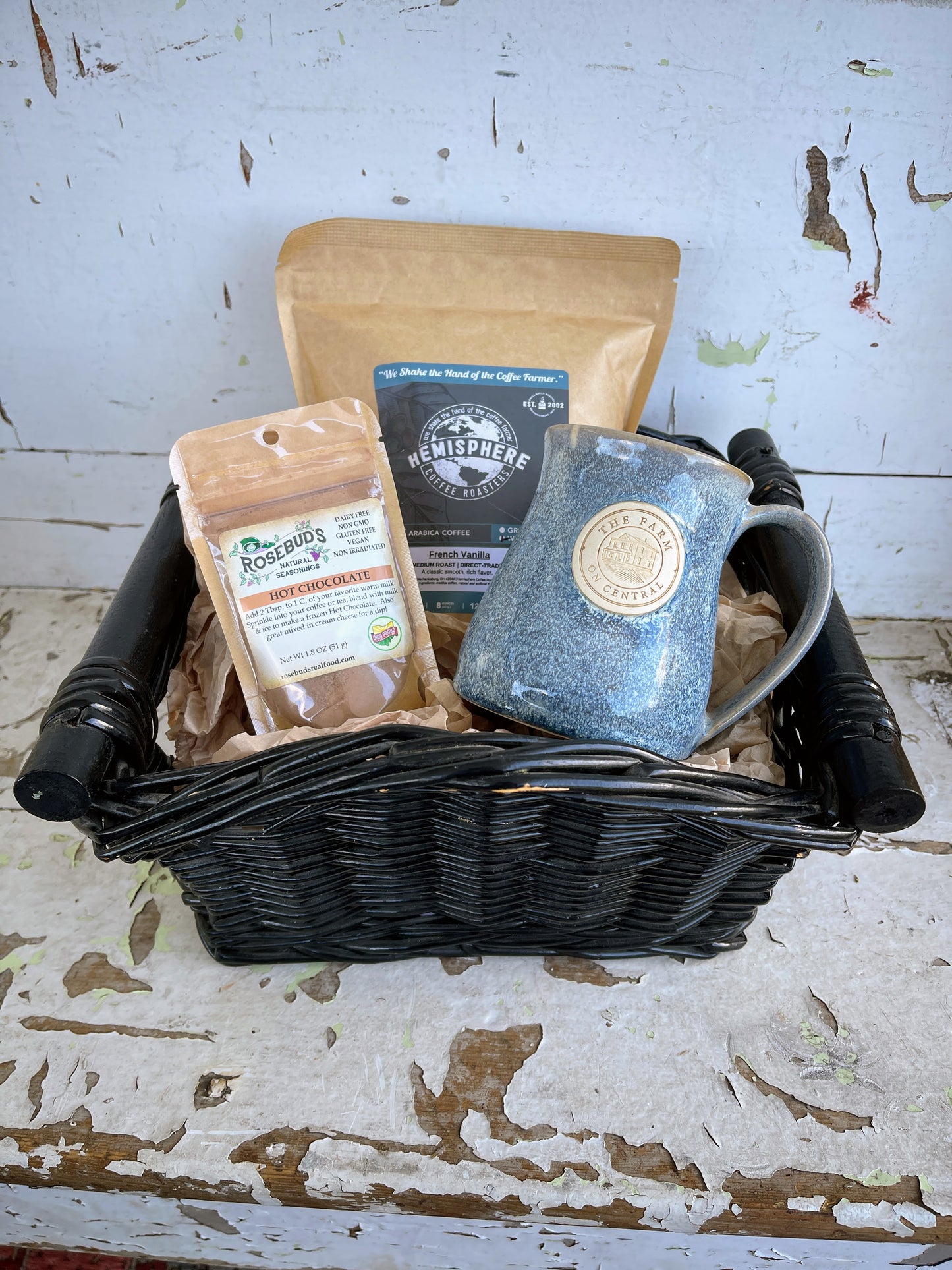 Cuppa Comfort Basket $55.99