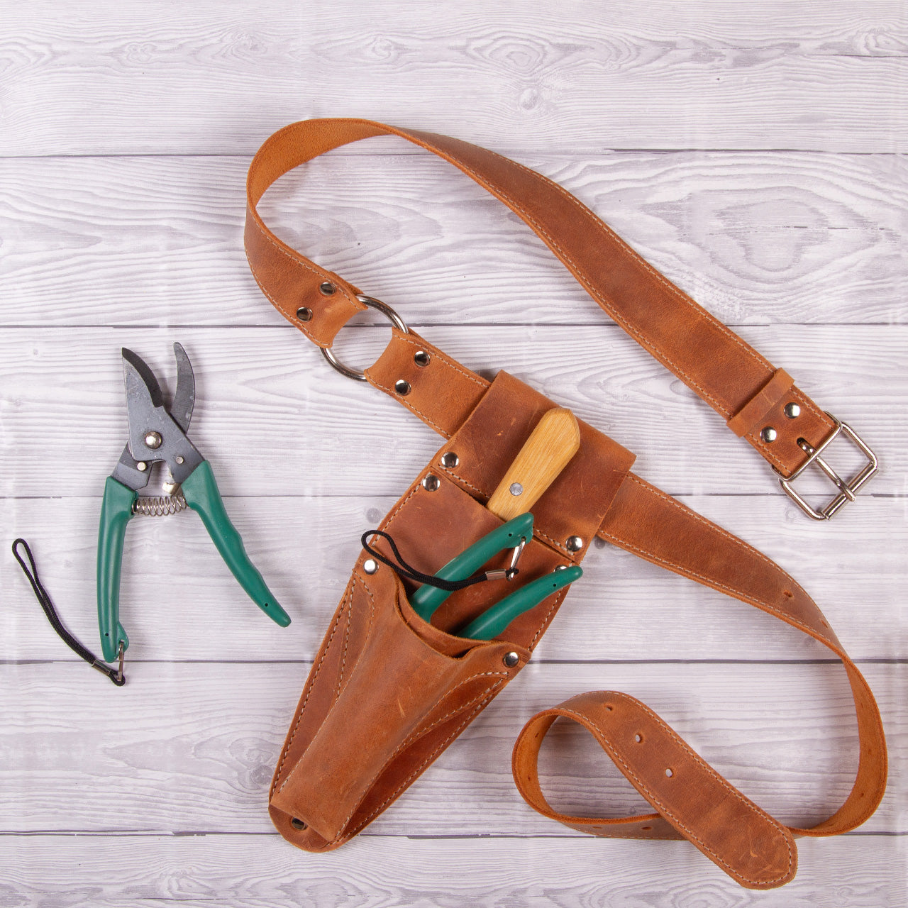 Hori Hori Leather Sheath Belt