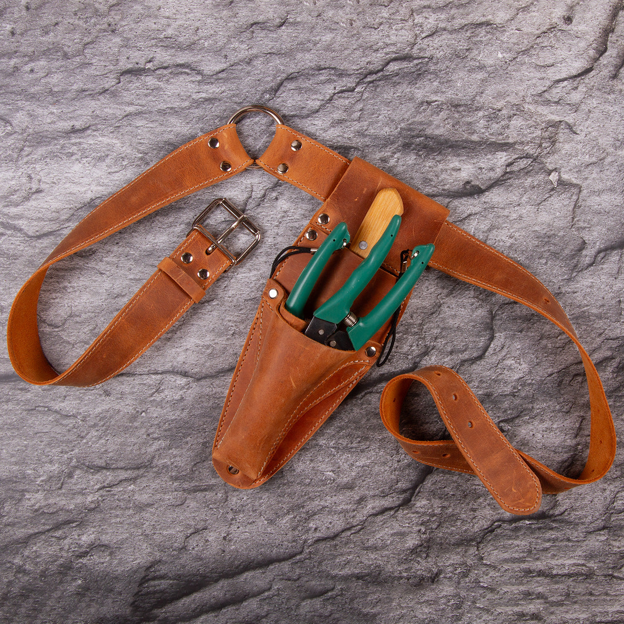 Hori Hori Leather Sheath Belt