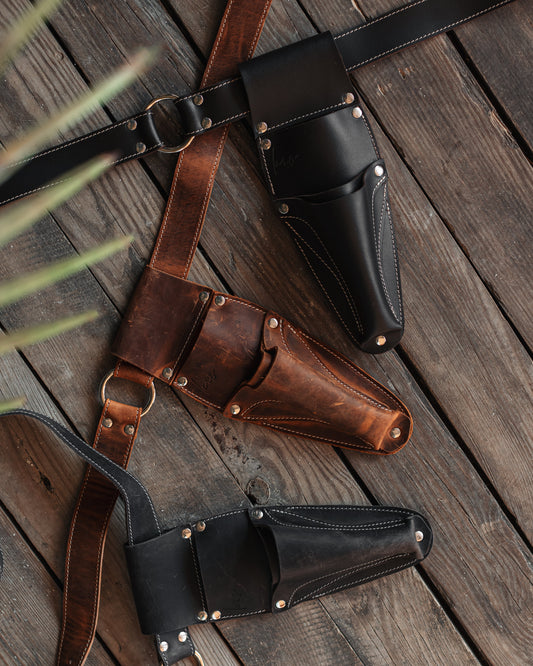 Hori Hori Leather Sheath Belt