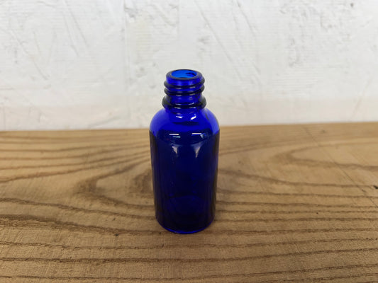 30ml Cobalt Blue Euro Round Bottle 18-415 (330/case)