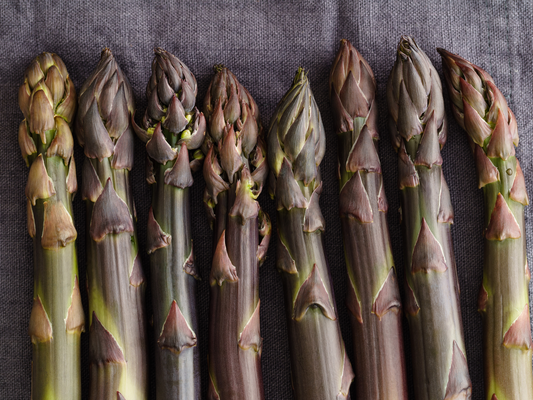 Purple Passion Asparagus Crowns