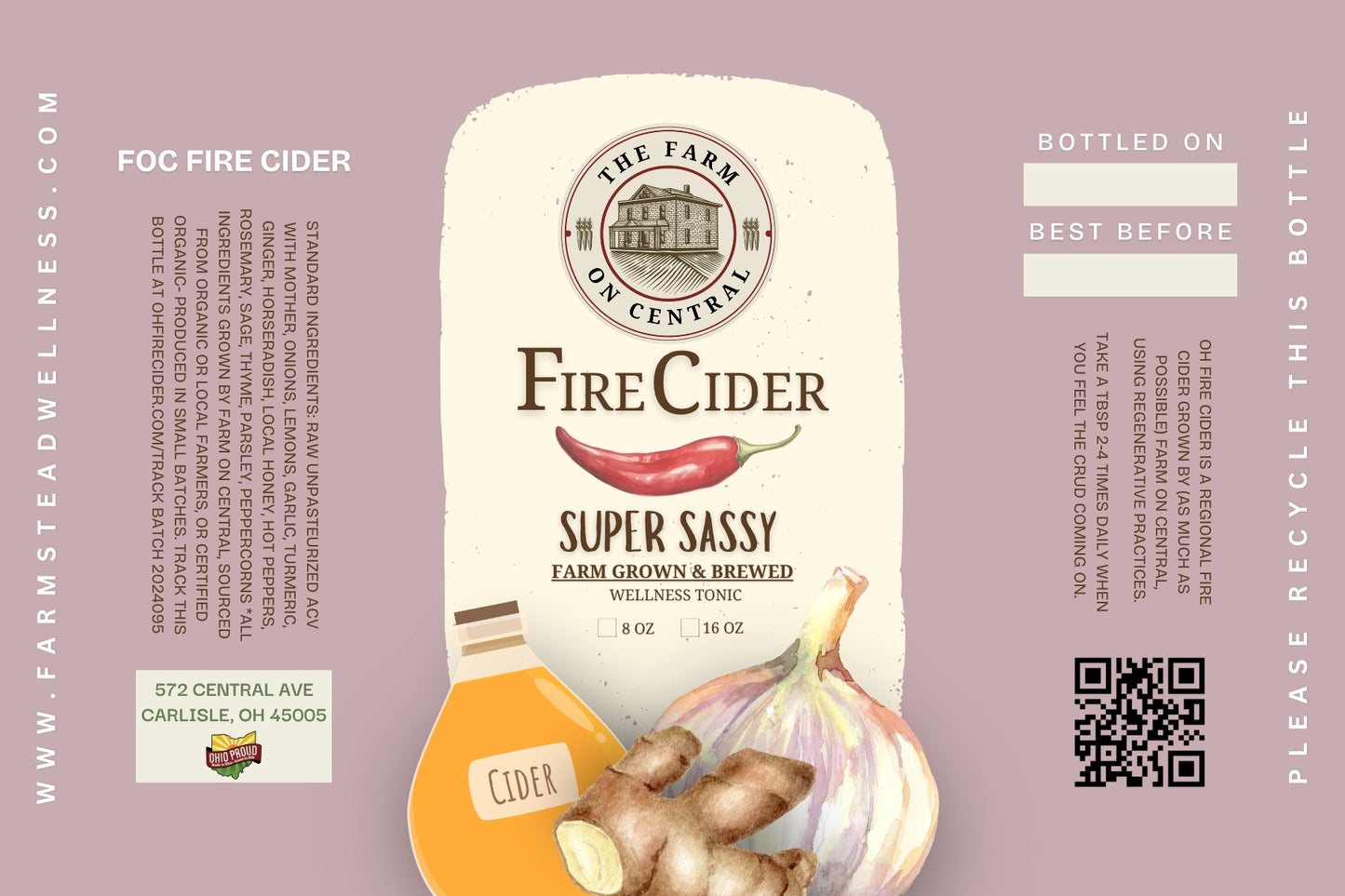 Super Sassy Fire Cider